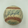 1971 Boston Red Sox Team Signed AL Baseball Carl Yastrzemski JSA COA