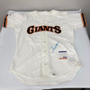 Willie Mays Signed San Francisco Giants Authentic Game Model Jersey PSA DNA COA