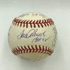 Rare Tom Seaver Signed Heavily Inscribed Career STAT Baseball With RJ COA