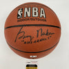 George Mikan Signed Spalding NBA Basketball JSA COA
