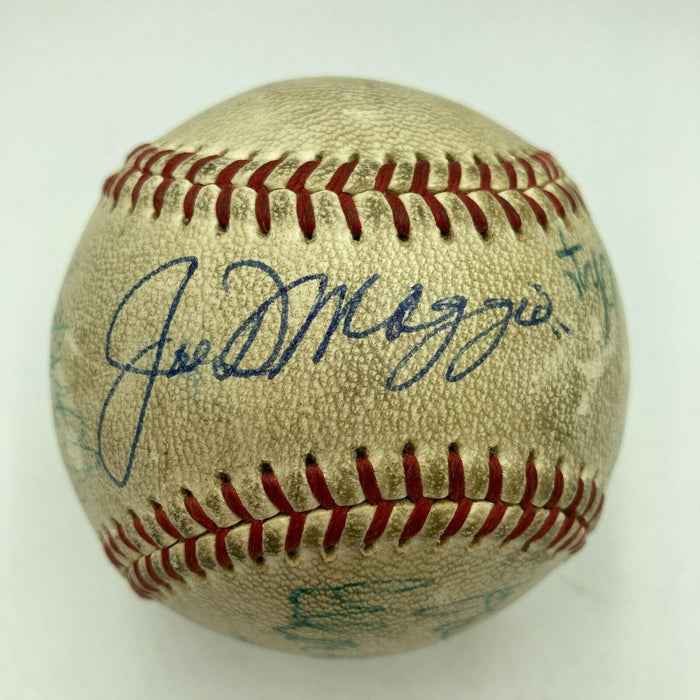 Beautiful Jackie Robinson Jimmie Foxx Hall Of Fame Multi Signed Baseball JSA COA