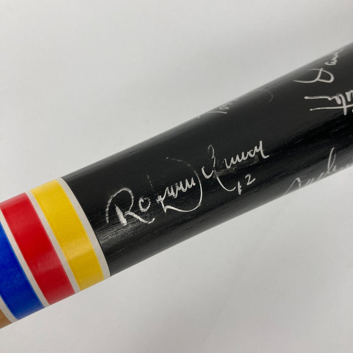 1993 Toronto Blue Jays World Series Champs Team Signed Baseball Bat JSA COA