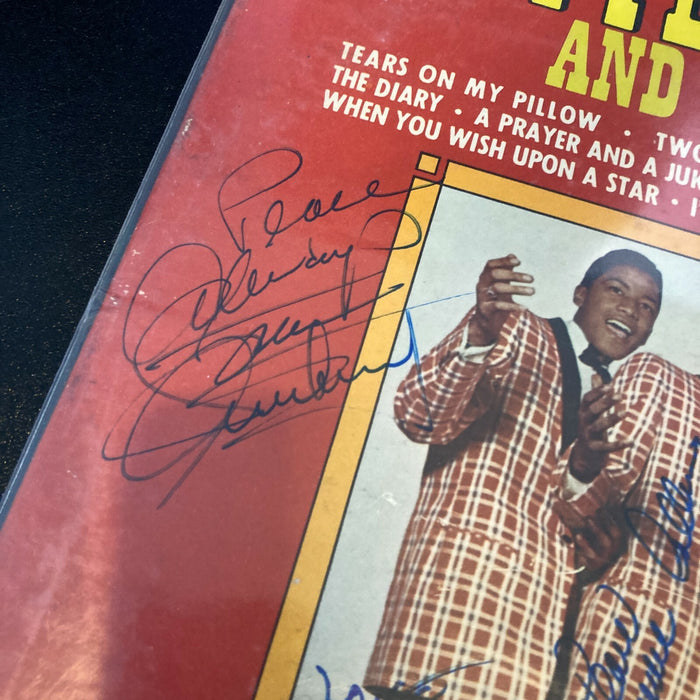 Little Anthony and the Imperials Band Signed Autographed LP Record Album JSA COA