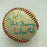The Finest Baseball Commissioners Signed Baseball 11 Signatures JSA COA