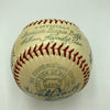 1958 New York Yankees World Series Champs Team Signed Baseball PSA DNA COA