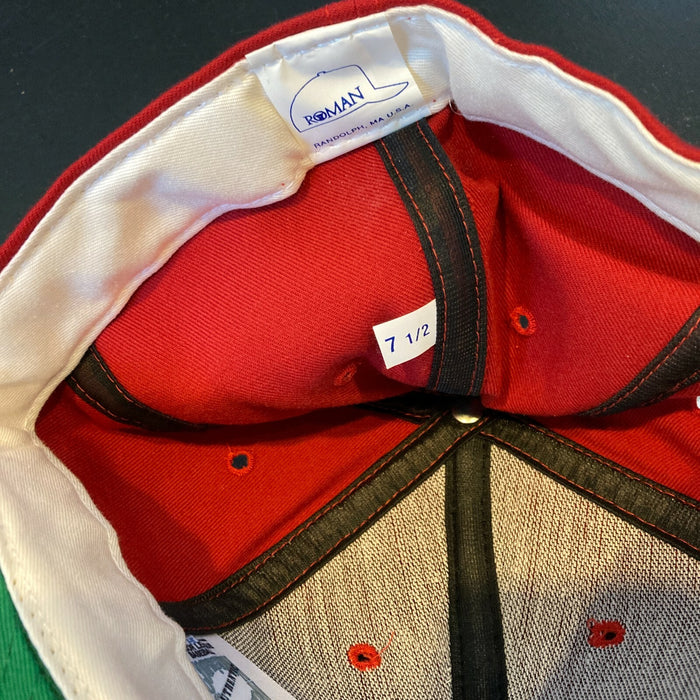 Dick Allen Signed Heavily Inscribed STATS Philadelphia Phillies Hat JSA COA