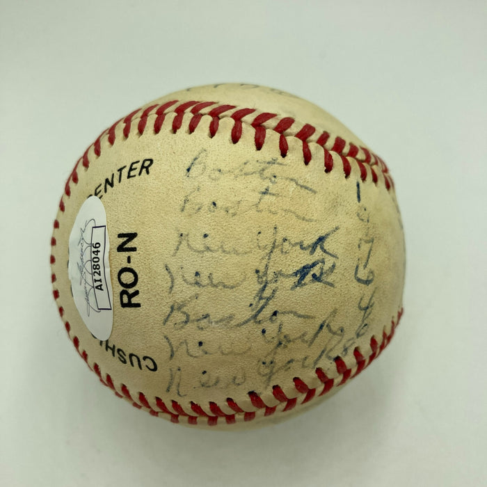 1986 World Series Signed National League Baseball From World Series Umpire JSA