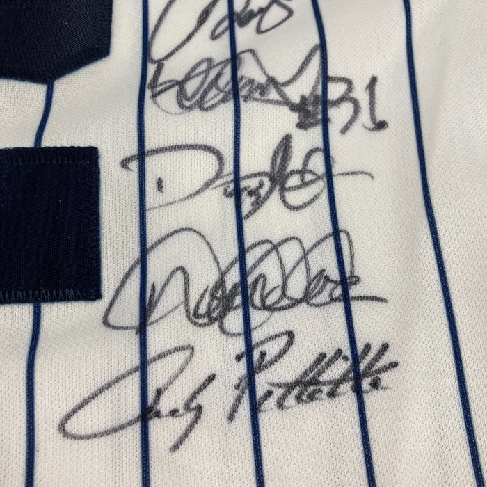 2013 Yankees Team Signed Jersey Derek Jeter Alex Rodriguez Ichiro Suzuki JSA COA