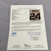 Willie Mays "Hall Of Fame 1979" Signed San Francisco Giants Russell Jersey JSA
