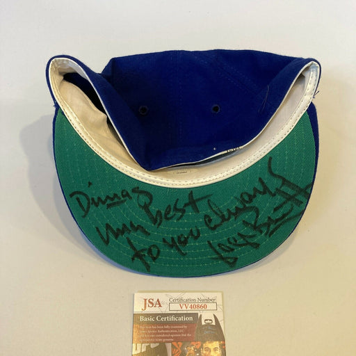 George Brett Signed Vintage Kansas City Royals Game Model Baseball Hat JSA COA