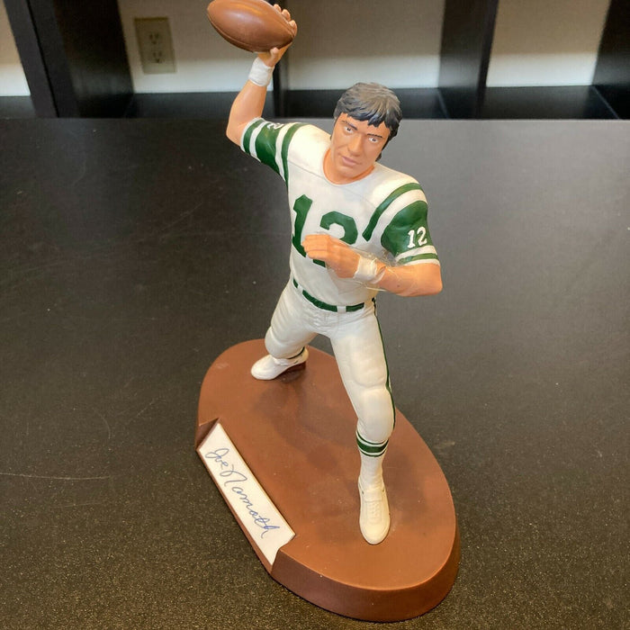 Joe Namath Signed Autographed Salvino Statue Action Figure