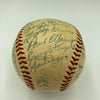 Cy Young Jimmie Foxx Tris Speaker Hall Of Fame Multi Signed Baseball Beckett COA