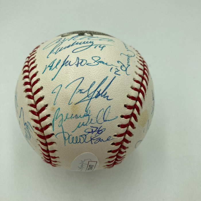2003 New York Yankees Team Signed World Series Baseball Derek Jeter JSA COA