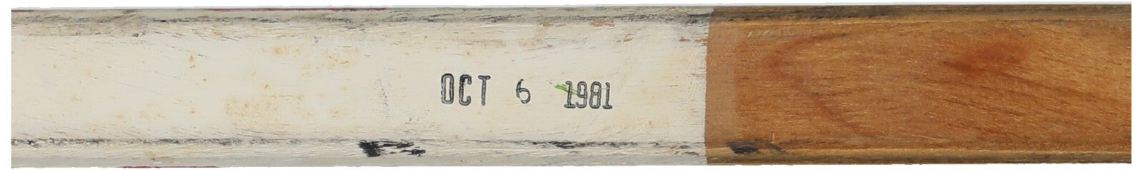 1981 Wayne Gretzky Signed Game Used Titan Hockey Stick Beckett COA