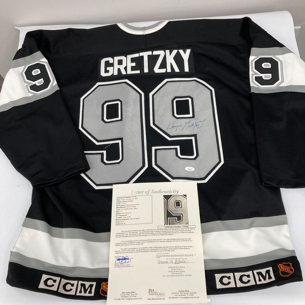 Wayne Gretzky Signed 1993 Los Angeles Kings Authentic Game Model Jersey JSA COA