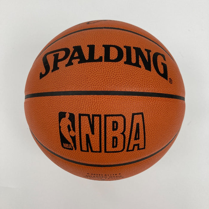 Shaquille O'Neal Signed 2001 Finals Spalding Official Game Basketball JSA COA