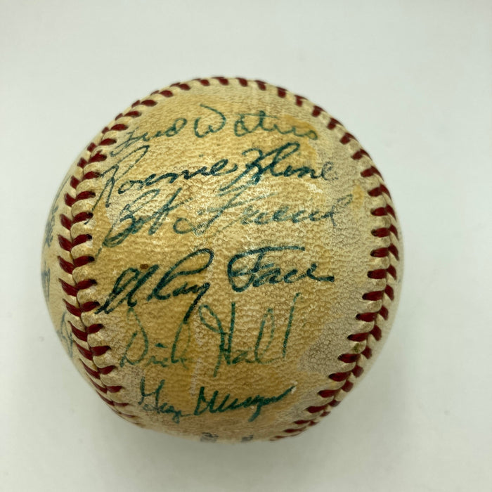 Roberto Clemente 1956 Pittsburgh Pirates Team Signed Baseball PSA DNA COA