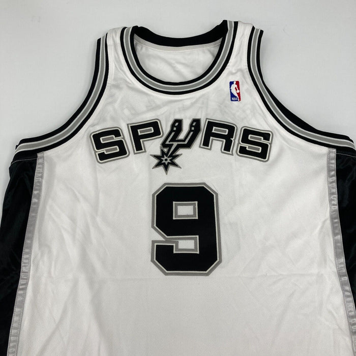 Tony Parker Signed Game Used 2007-08 San Antonio Spurs Jersey MEARS A10 JSA COA