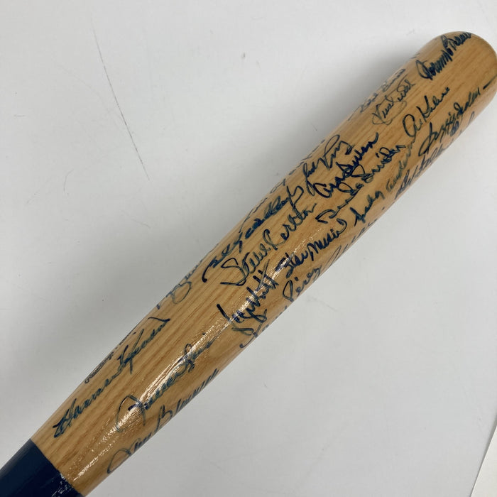 Beautiful Sandy Koufax Hall Of Fame Multi Signed Bat 45 Sigs Beckett COA