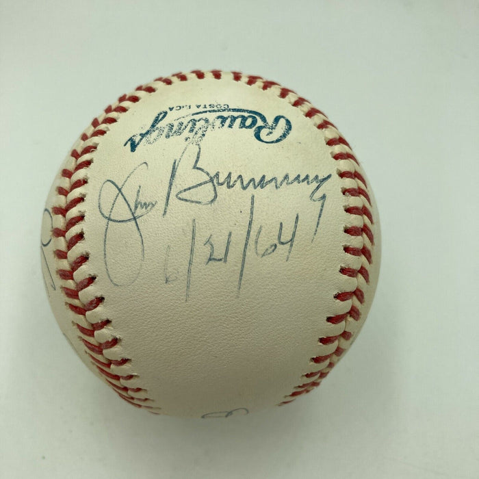 Sandy Koufax Perfect Game Pitchers Signed Baseball With Inscriptions JSA COA