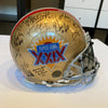 1994 San Francisco 49ers Super Bowl XXIX Champs Team Signed Full Size Helmet JSA