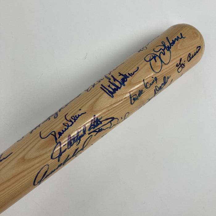 1978 New York Yankees World Series Champs Team Signed Bat JSA COA
