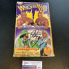Ric Flair Signed Wrestlemania WWF Wrestling Hulk Hogan VHS Movie JSA COA