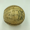 Historic 1913 Chicago Cubs Team Signed Baseball 26 Sigs Johnny Evers JSA COA