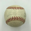 1960's Bill Rigney Signed Game Used Official National League Giles Baseball JSA