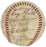 1954 Giants World Series Champs Team Signed Baseball Willie Mays Beckett COA