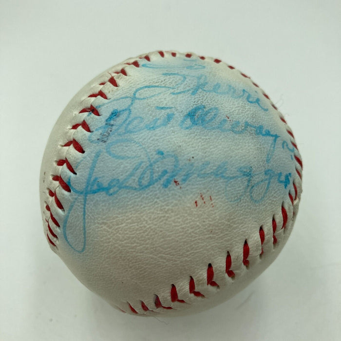 Joe Dimaggio Signed Autographed Baseball JSA COA