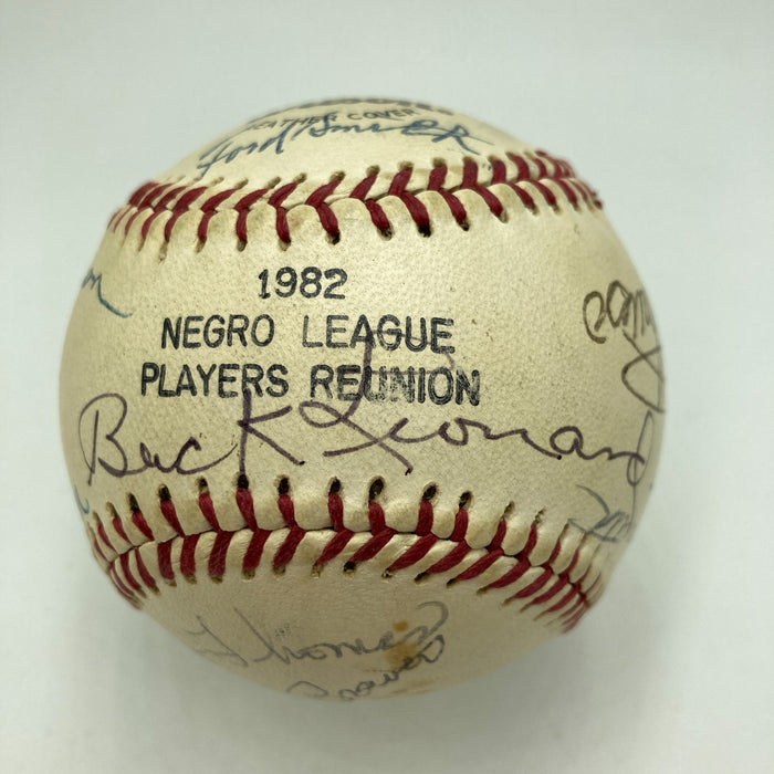 Hilton Smith 1982 Negro League Reunion HOF Multi Signed Baseball PSA DNA Beckett