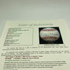 1970's Old Timers Day HOF Multi Signed Baseball Stan Musial Casey Stengel JSA