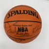 1997-98 Chicago Bulls NBA Champs Team Signed Game Basketball The Last Dance JSA