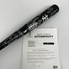 2009 New York Yankees World Series Champs Team Signed Bat #5/50 Beckett COA