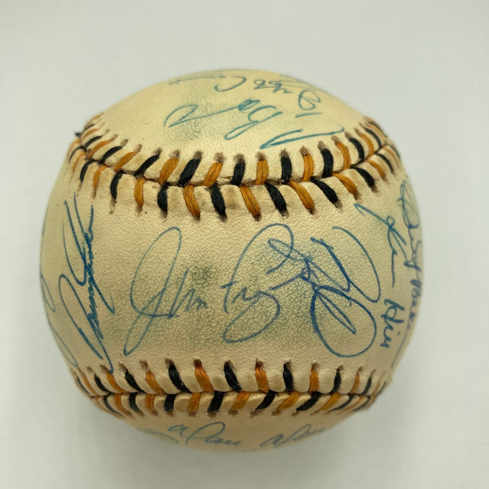 1994 All Star Game National League Team Signed Baseball Barry Bonds PSA DNA COA