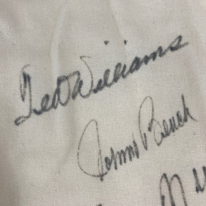 All Century Team Signed Jersey 15 Sigs With Ted Williams Willie Mays PSA & JSA