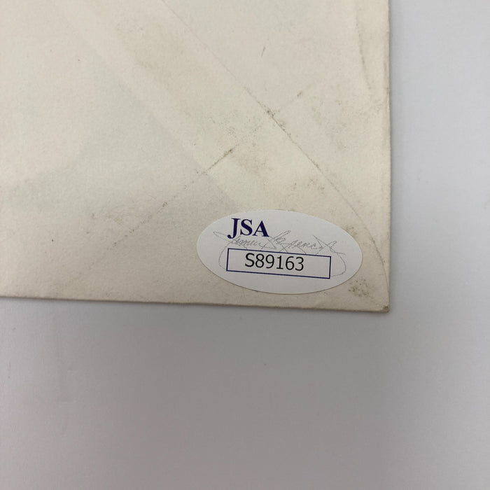 Sandy Koufax Signed 1972 Hall Of Fame Induction Envelope JSA Certified