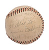 Nellie Fox Pre Rookie 1948 Lincoln Athletics Team Signed Baseball PSA DNA COA