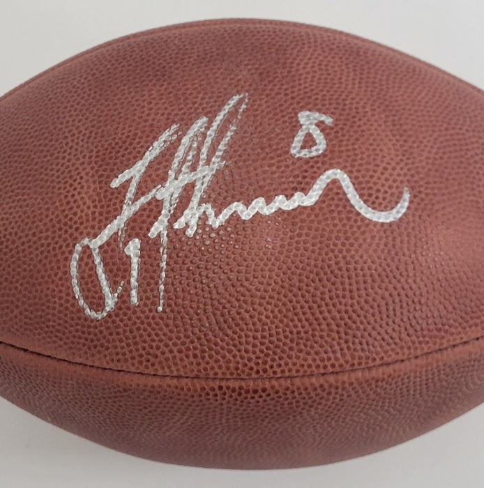 Troy Aikman Signed Official NFL Wilson Game Football UDA Upper Deck COA