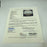 Roy Campanella Single Signed National League Baseball PSA DNA COA