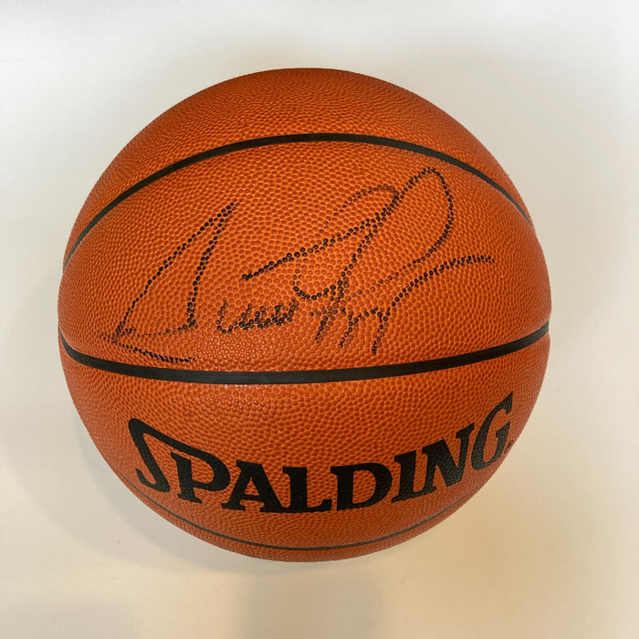 Scottie Pippen Signed Spalding Official NBA Game Basketball With JSA COA