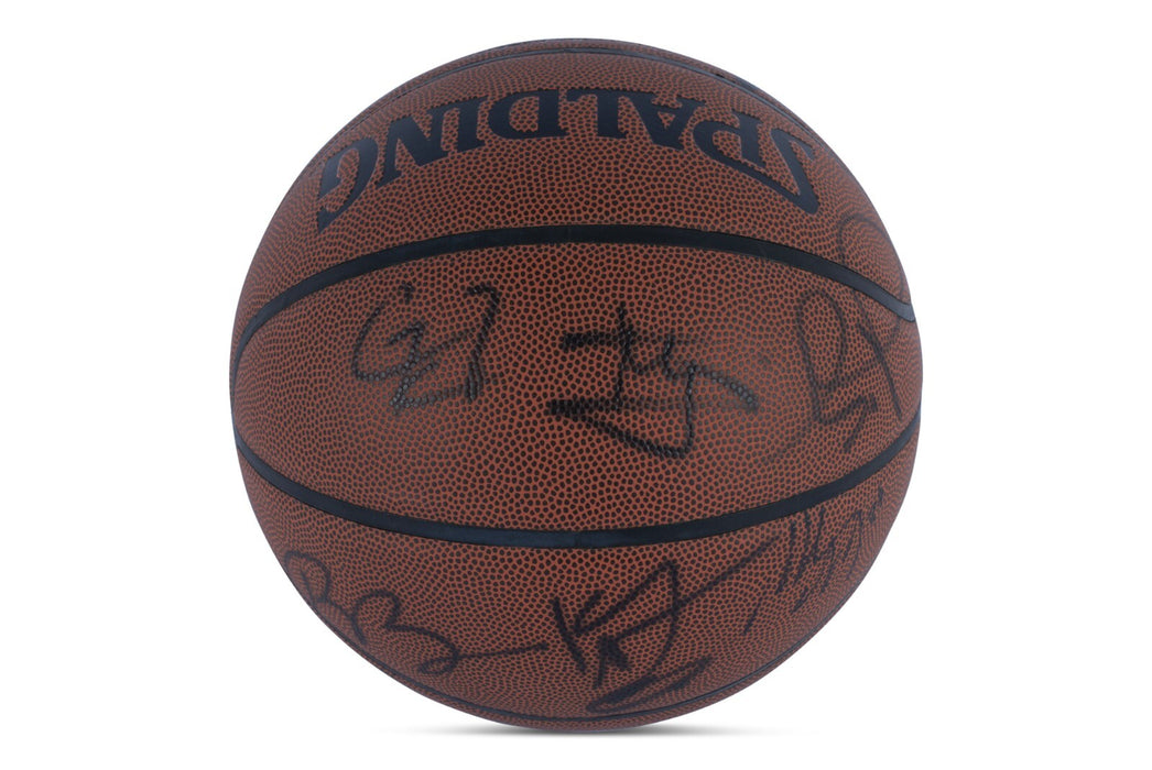 2004-05 Los Angeles Clippers Team Signed Spalding NBA Basketball Beckett COA