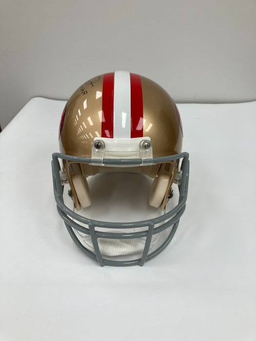 Joe Montana "SB XVI, XIX, XXIV MVP" Signed Full Size 49ers Game Helmet Beckett