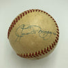 Joe Dimaggio Playing Days Signed 1946 American League Harridge Baseball JSA COA