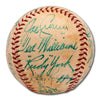 1941 All Star Game Team Signed Baseball Jimmie Foxx Ted Williams Dimaggio PSA