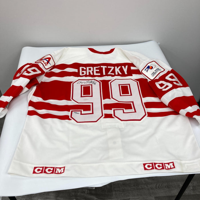 Wayne Gretzky Signed 1994 Authentic "Ninety-Nine" Tour Jersey Beckett COA
