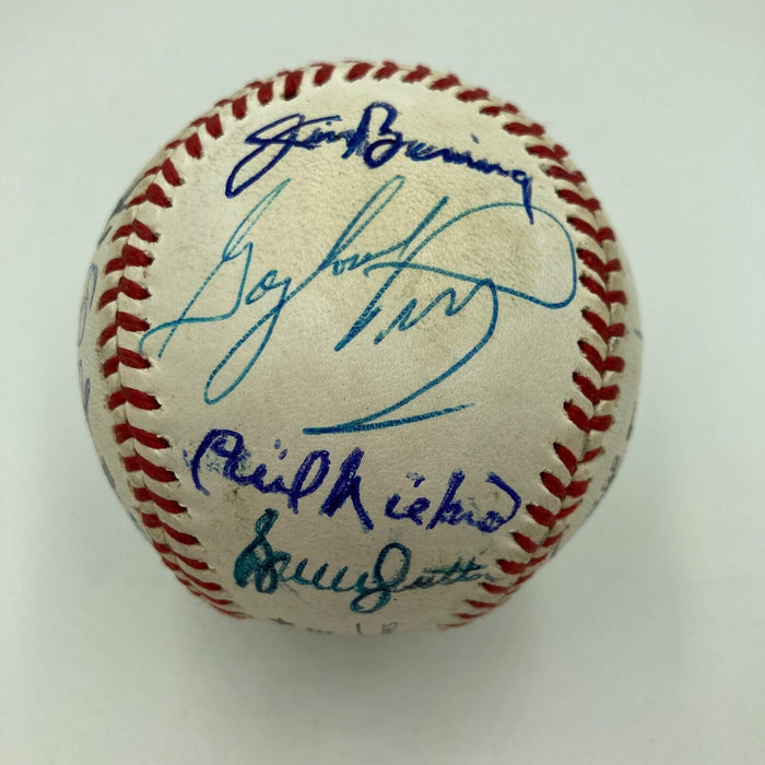 Sandy Koufax Nolan Ryan Pitching Legends Multi Signed Baseball 18 Sigs JSA COA