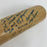 Willie Mays, Bobby Thomson & Ralph Branca Signed Baseball Bat JSA COA