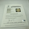 Rare Billy Sunday Signed 1925 American League Baseball Evangelist Beckett COA